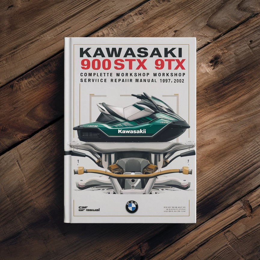 Kawasaki 900 STX 900STX JT900 Jet Ski Complete Workshop Service Repair Manual 1997 1998 1999 2000 PDF Download