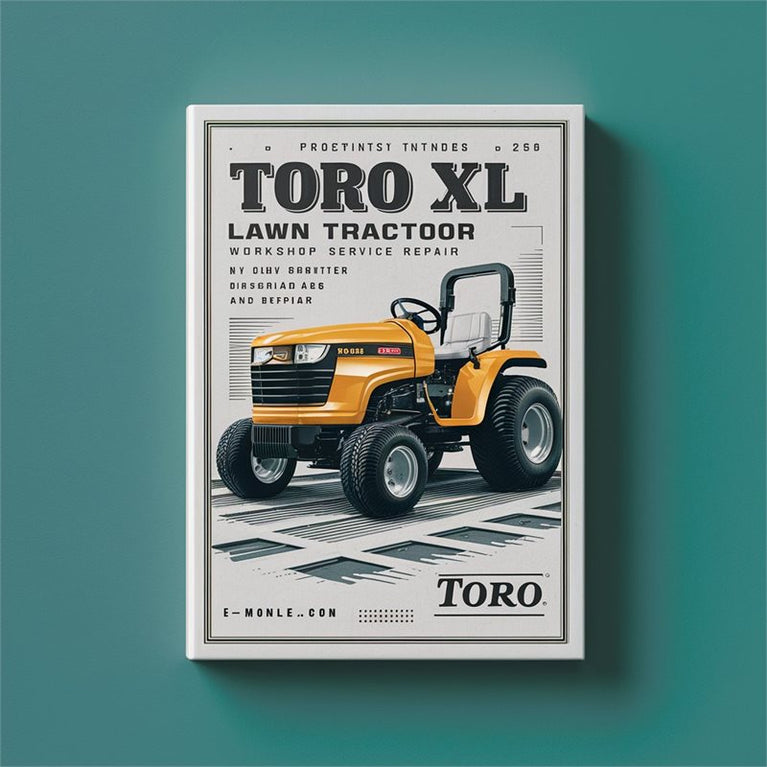Toro XL Lawn Tractor Service Repair Workshop Manual PDF