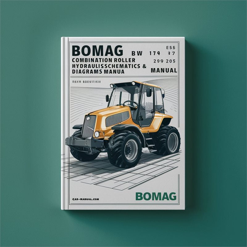 Bomag BW 174 Combination Roller Hydraulic Service Repair Workshop Manual PDF