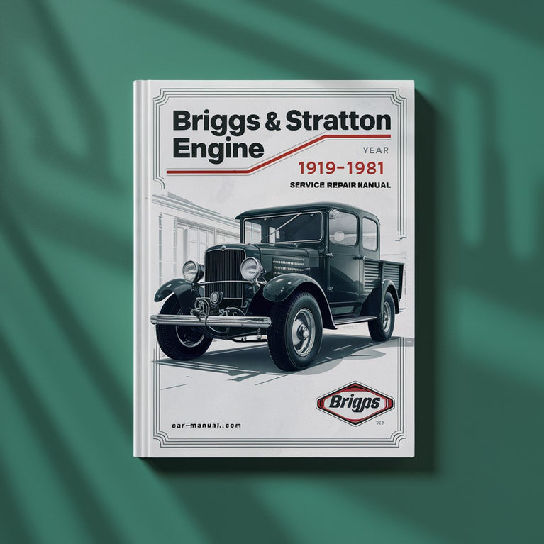 BRIGGS & STRATTON Engine 1919-1981 Service Repair Manual