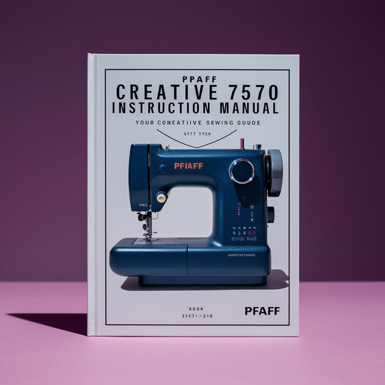 Pfaff Creative 7570 instruction Manual