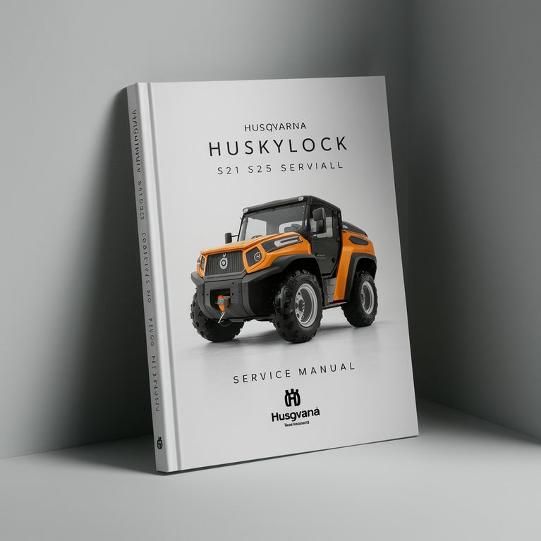 Husqvarna Huskylock S21 S25 Service Repair Manual download