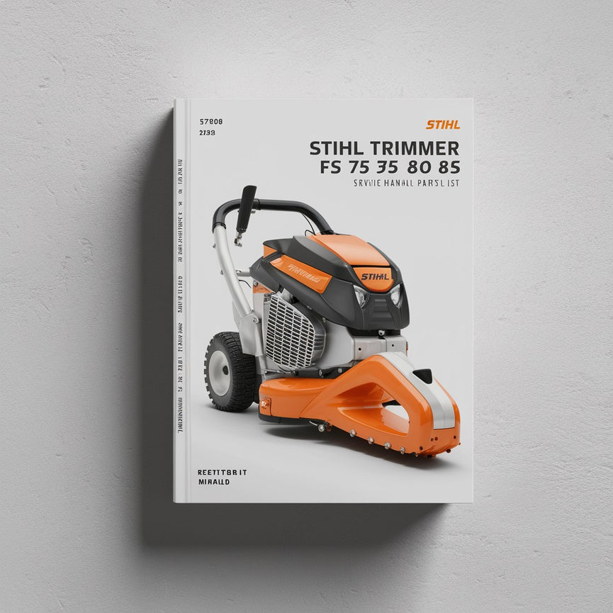 Stihl Trimmer FS 75 80 85 Service Manual Parts List PDF Download