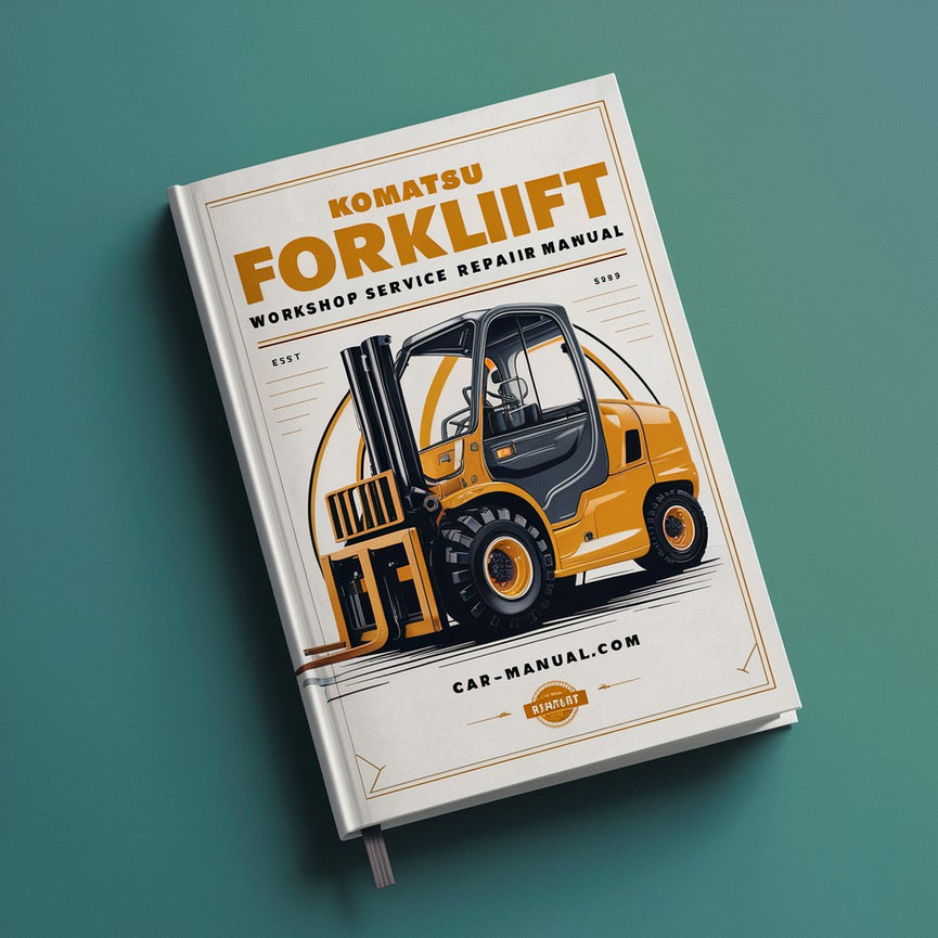 Komatsu FD & FG Forklift Workshop Service Repair Manual