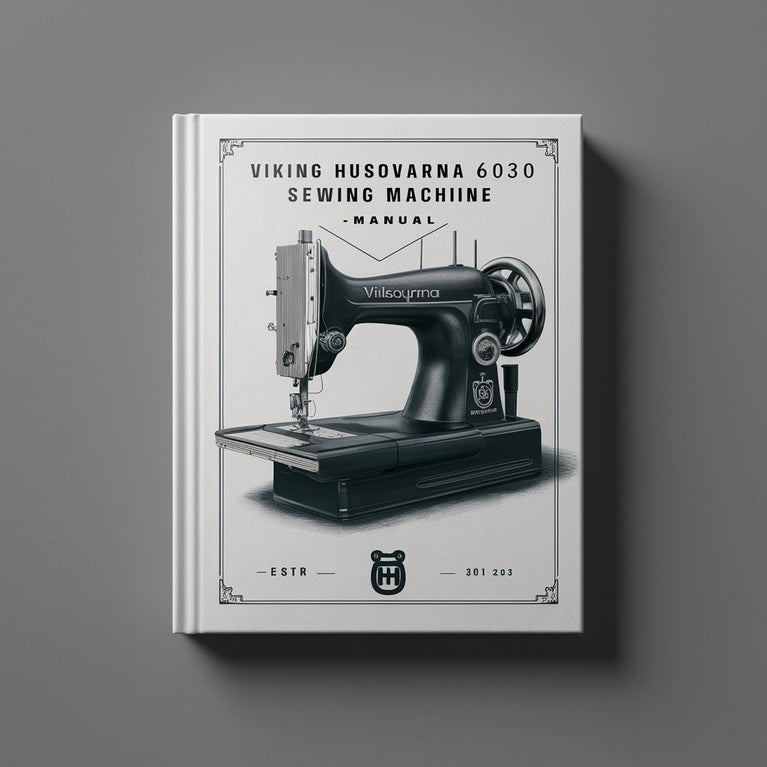 Viking Husqvarna 6030 sewing machine Manual PDF Download