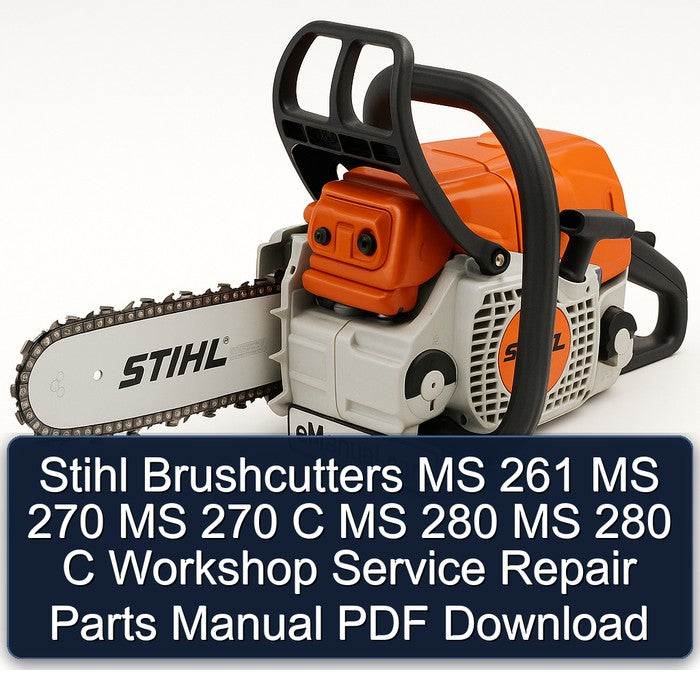 Stihl Brushcutters MS 261 270 C 280 Parts Catalog PDF