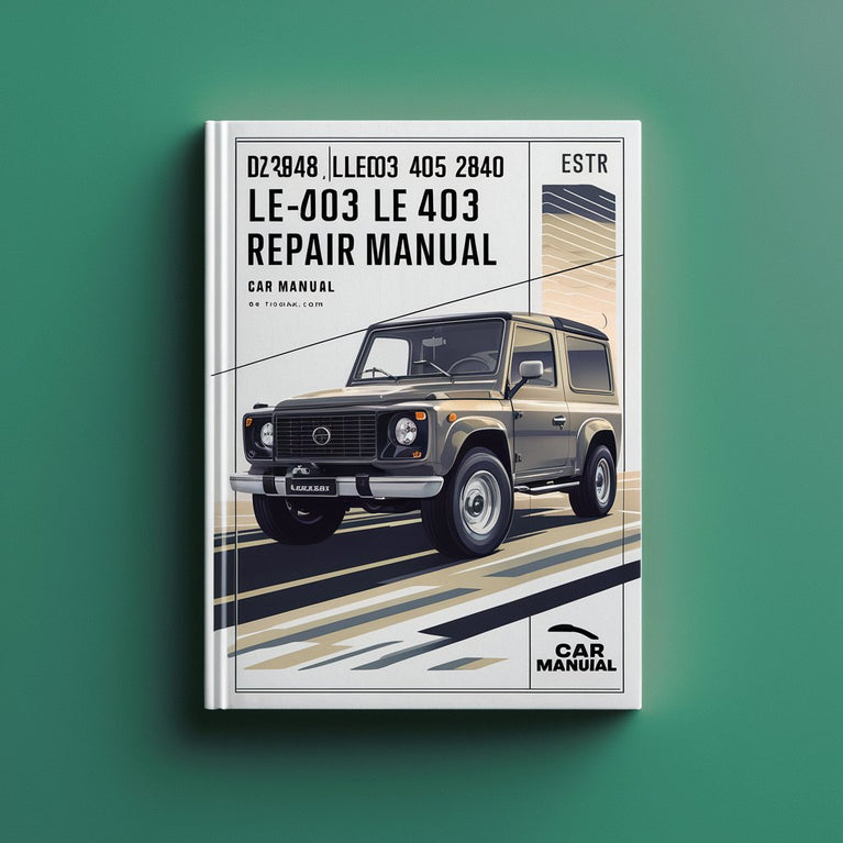 D2848 LE403 405 2840 LE403 2842 LE404 407 410 Repair Manual