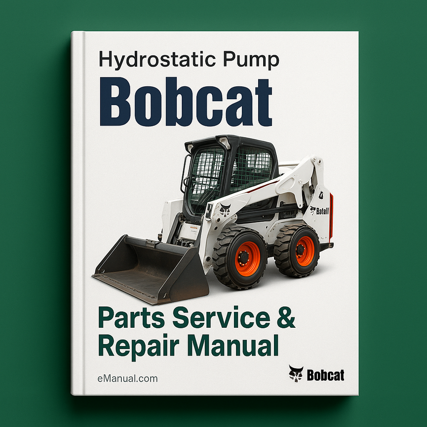 Bobcat Hydrostatic Pump Parts Service Repair Manual
