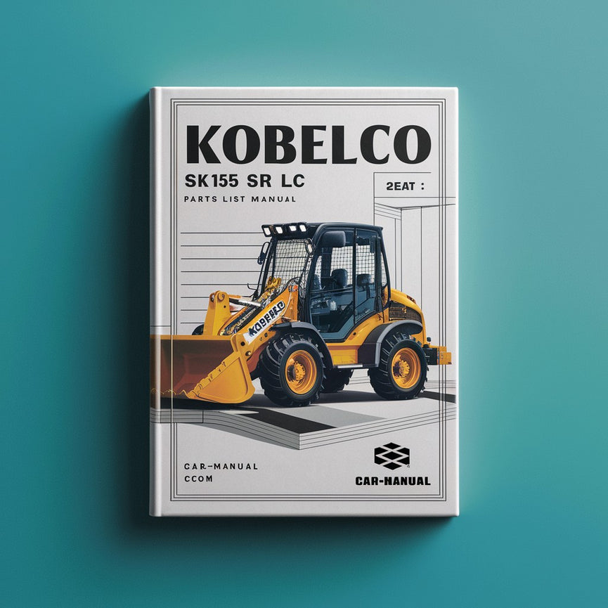 Kobelco SK135 SR LC Mini Exavator Parts List Manual PDF Download