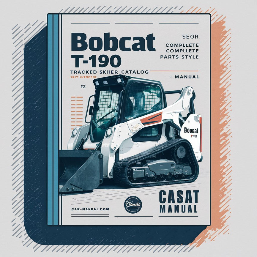 Bobcat T190 Raupenkompaktlader Katalog Komplettes Ersatzteilhandbuch Nr. 2 Handbuch PDF-Download