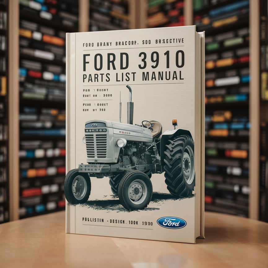 Ford 3910 Tractor Parts List Manual PDF Download