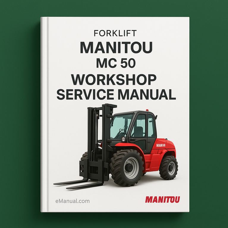 Manitou Forklift MC 50 Workshop Service Manual