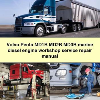 Volvo Penta MD1B MD2B MD3B marine diesel engine Workshop Service Repair Manual