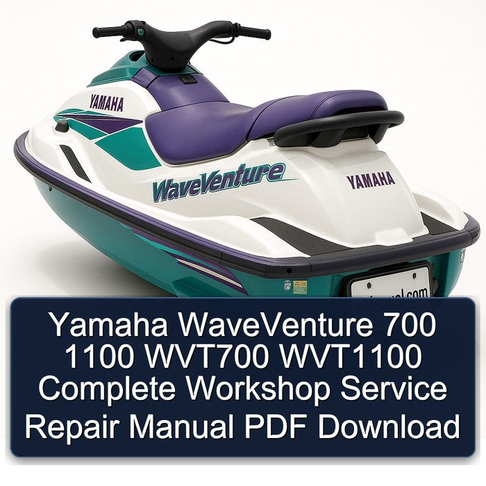 Yamaha Waveventure 700 1100 WVT700 WVT1100 Service Repair Workshop Manual PDF