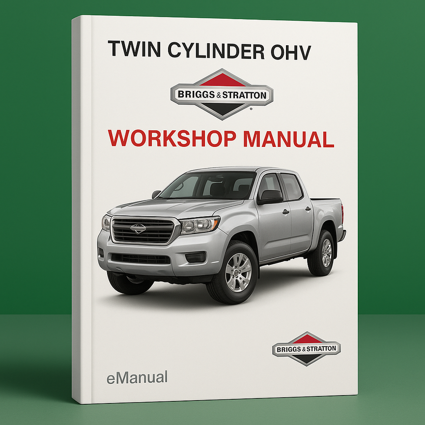 Briggs Stratton 273521 Twin Cylinder OHV Service Repair Workshop Manual Download PDF