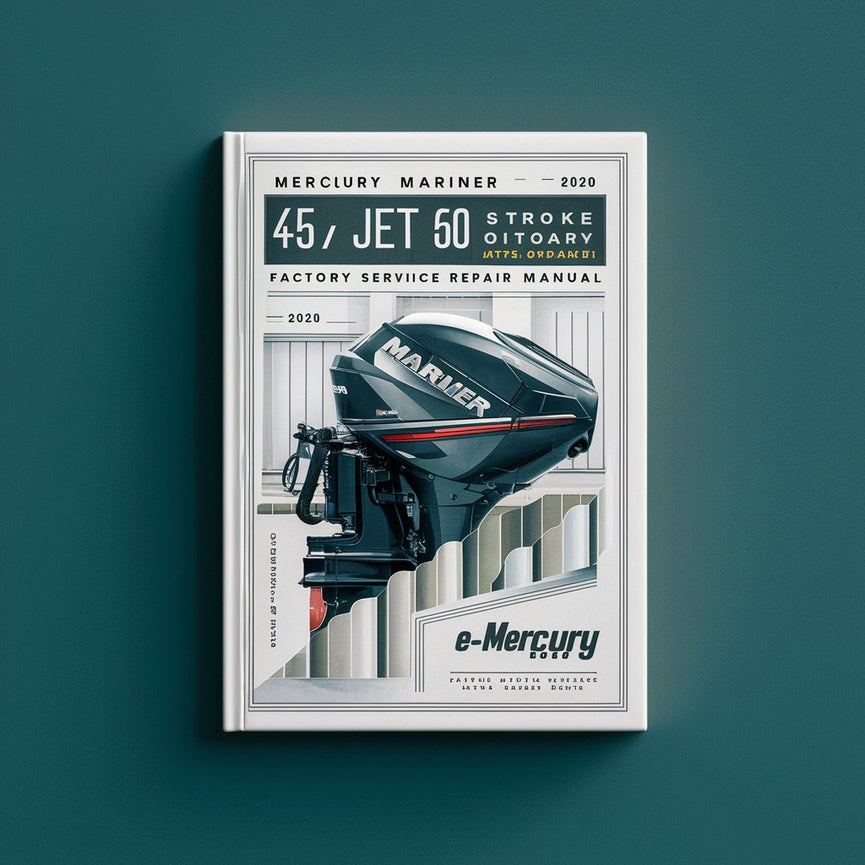 Mercury Mariner 45 Jet 50 55 60 2 Stroke Outboard Factory Service Manual