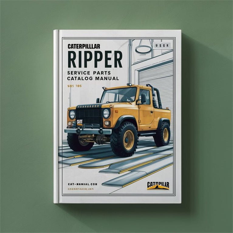 Caterpillar Ripper Shanks Parts Catalog PDF