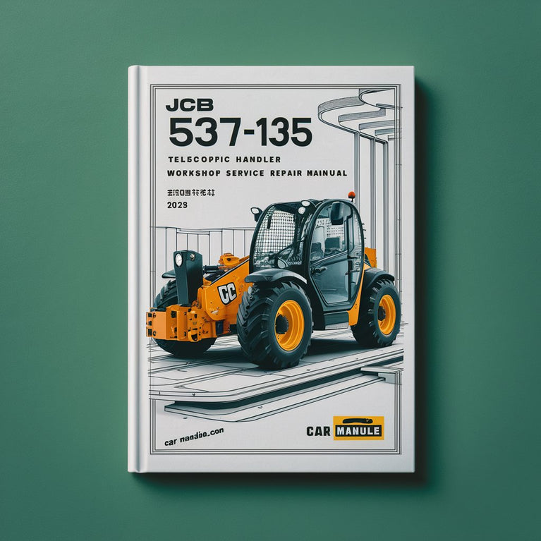 JCB 537-135 Telescopic Handler Workshop Service Repair Manual PDF Download