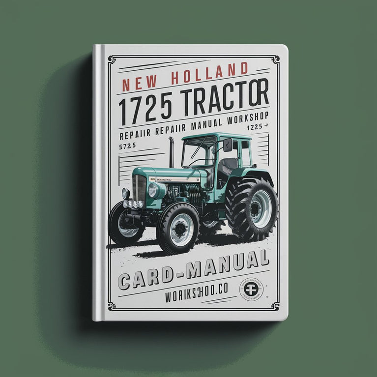 Manual de taller de reparación de tractores New Holland 1725 1925. Descargar PDF