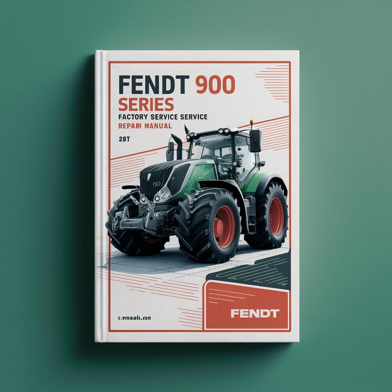 FENDT 900 Series Tractor Factory Repair Service Manual