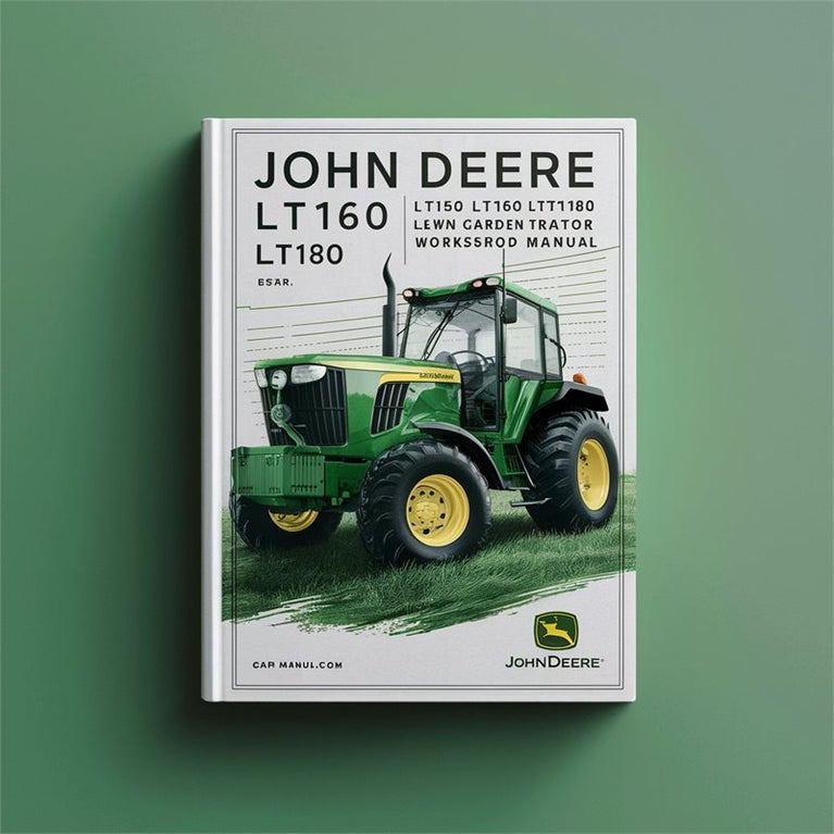 John Deere LT150 LT160 LT170 LT180 Lawn Garden Tractor Service Repair Workshop Manual PDF