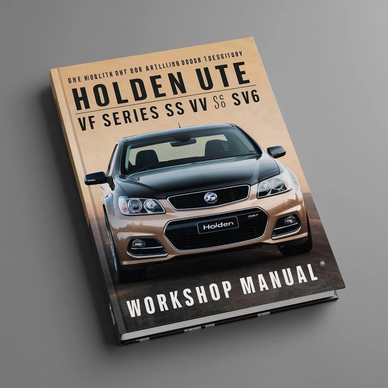 Holden UTE VF-Serie SS V SV6 2013-2015 Werkstatthandbuch PDF-Download