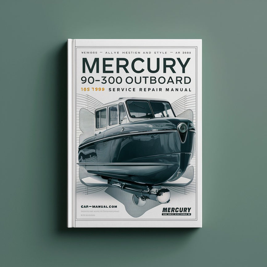 MERCURY 90-300 HP Outboard 1965-1989 Service Repair Manual PDF Download