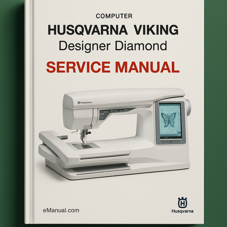 Husqvarna Viking Designer Diamond Service Manual
