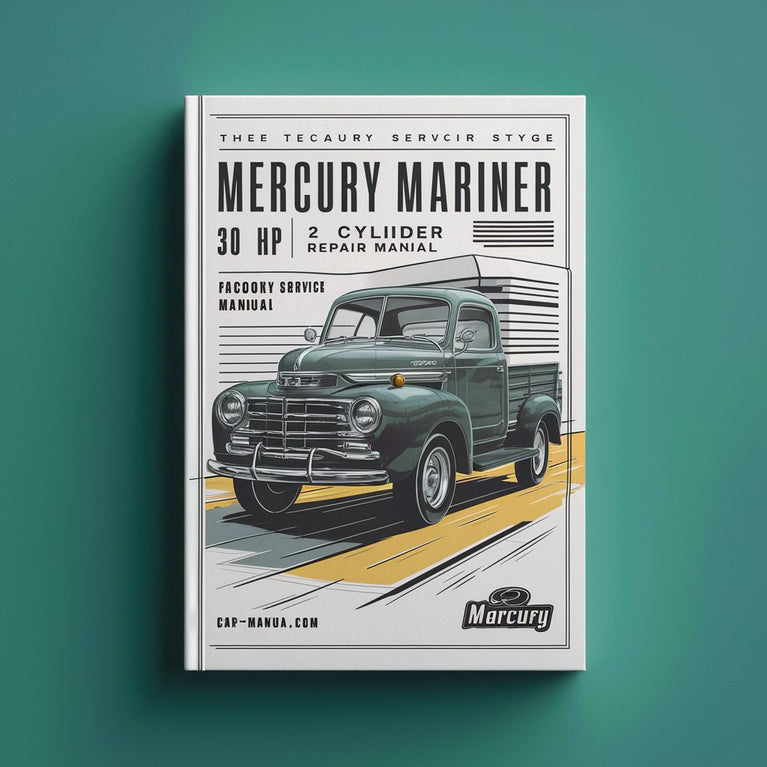 Mercury Mariner 30 HP 2 Cylinder Factory Service Manual PDF Download