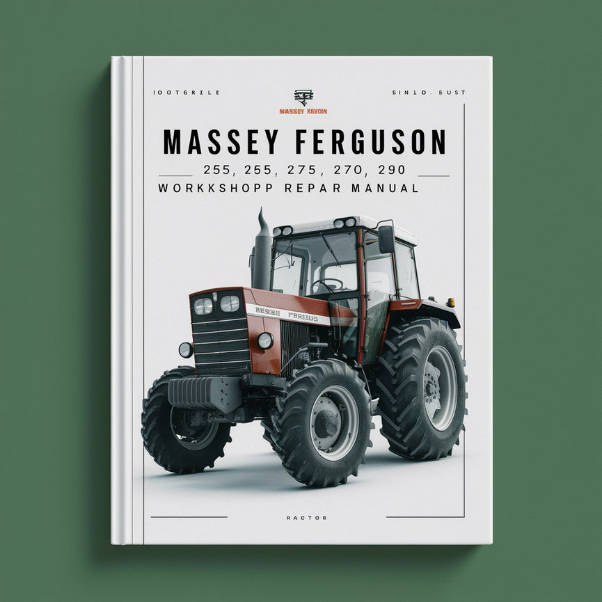 Massey Ferguson 255 265 275 270 290 Workshop Repair Manual PDF Download