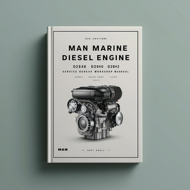 MAN Marine Diesel Engine D2848 D2840 D2842 Service Repair Workshop Manual PDF Download