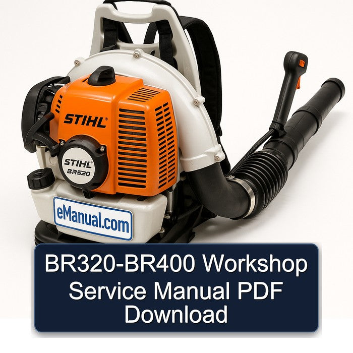 BR320-BR400 Service Repair Workshop Manual PDF