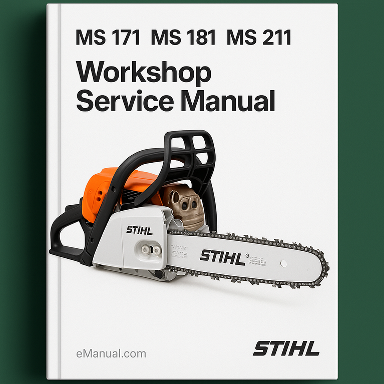MS 171 MS 181 MS 211 Workshop Service Manual