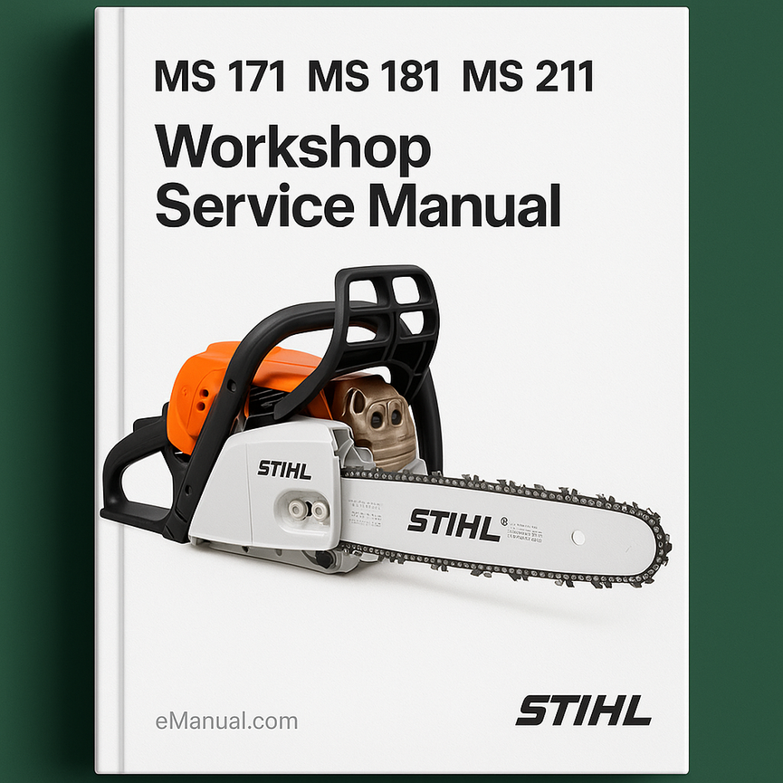 MS 171 MS 181 MS 211 Workshop Service Manual
