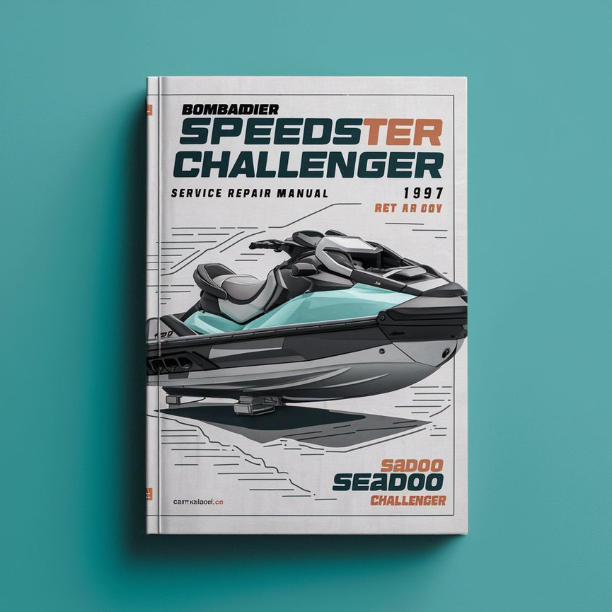 Bombardier Seadoo Speedster Challenger 1800 1997 Jet Boat Service Repair Manual