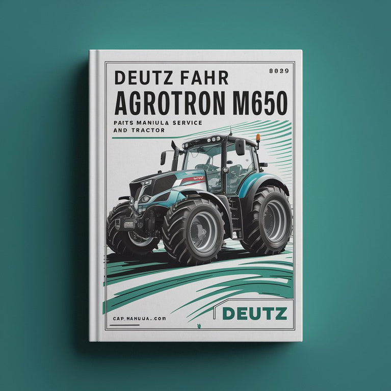 Deutz Fahr Agrotron M650 Parts Manual and Service Tractor