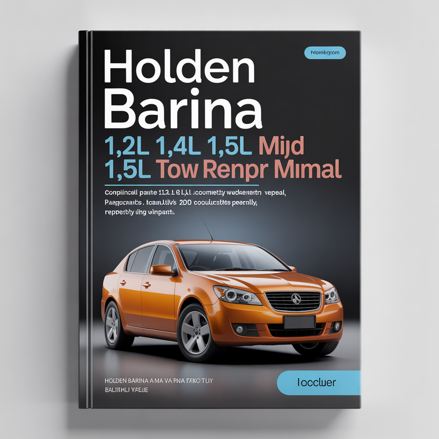 Holden Barina 1.2L 1.4L 1.5L 1.6L Complete Workshop Service Repair Manual 2005 2006 2007 2008 2009 2010 2011 PDF Download