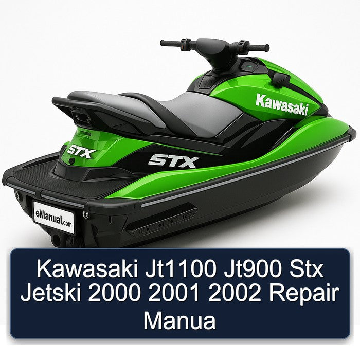 2000-2002 Kawasaki JT1100 JT900 STX Jetski Manua Service Repair Workshop Manual PDF