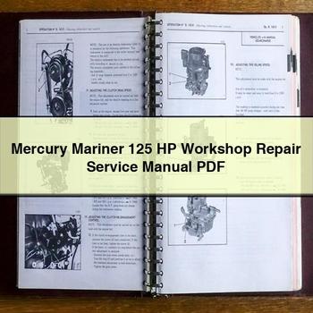 Mercury Mariner 125 HP Workshop Repair Service Manual