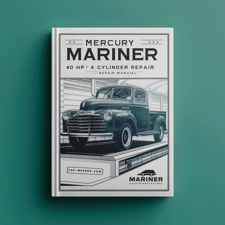 Mercury Mariner 40 HP 4 Cylinder Workshop Repair Manual PDF Download