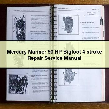 Mercury Mariner 50 HP Bigfoot 4 stroke Repair Service Manual