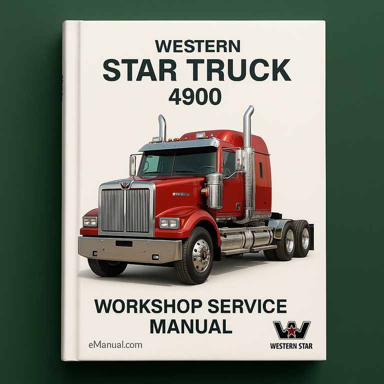 Western Star Truck 4900 Workshop Service Manual