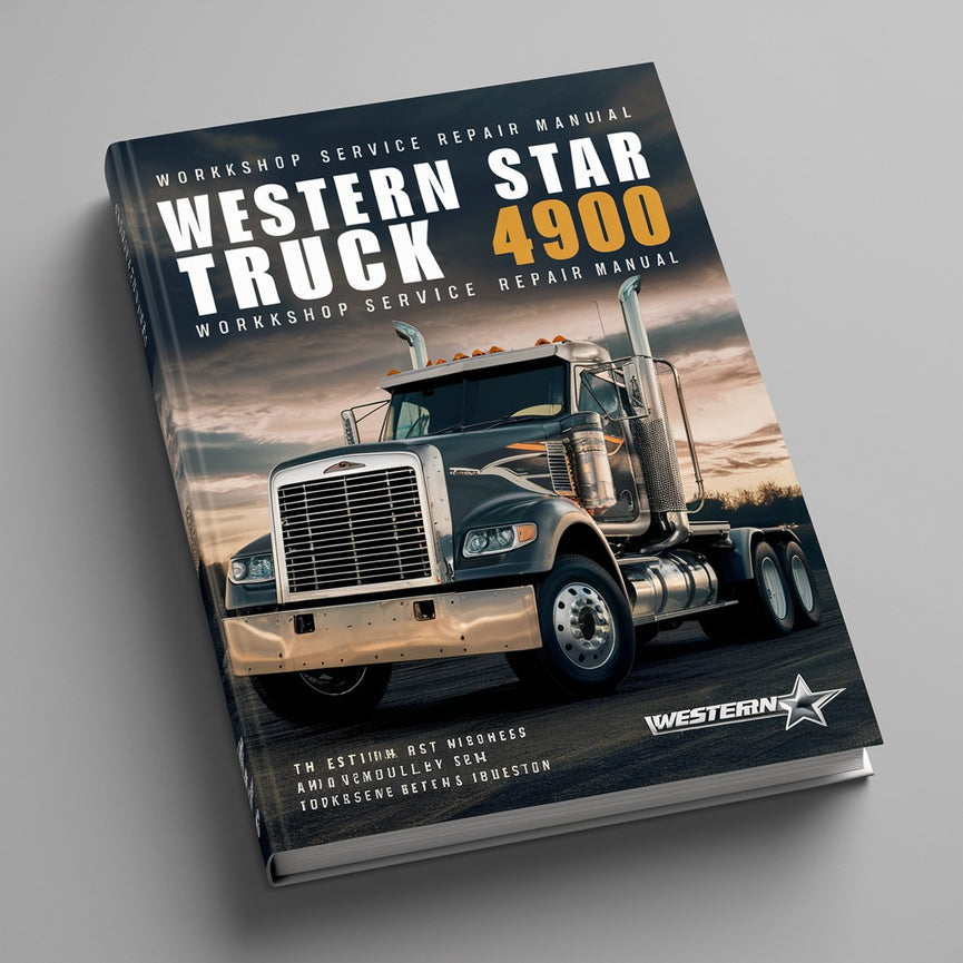 Western Star Truck 4900 Workshop Service Manual PDF Download