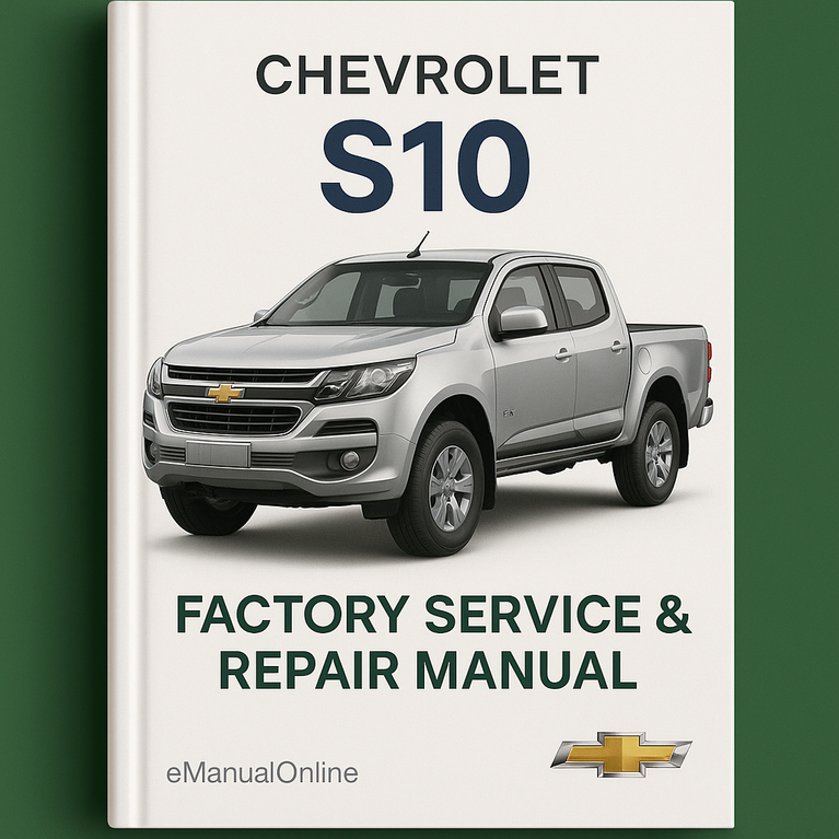 Chevrolet S10 Chevy Factory Service Repair Manual