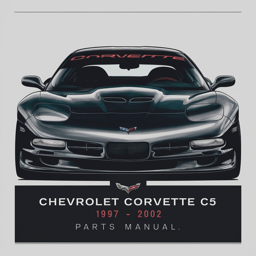 Chevrolet Corvette C5 5.7L 1997-2002 Parts Manual