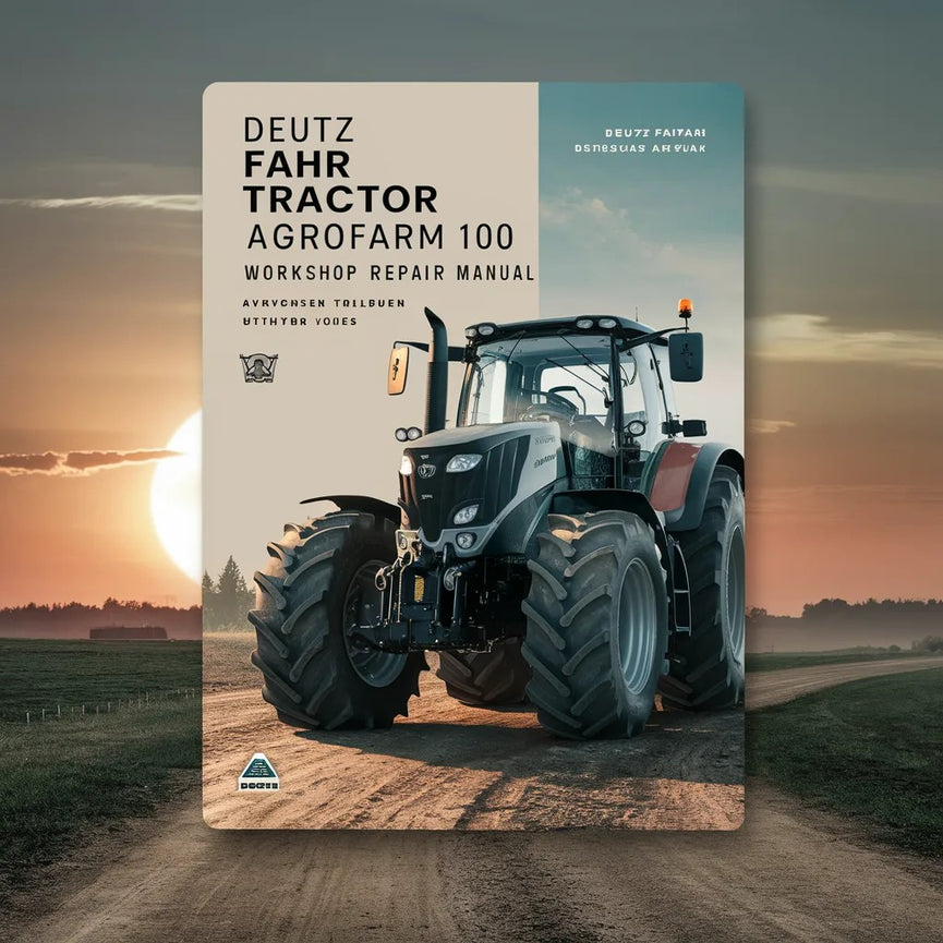 Deutz Fahr Tractor Agrofarm 100 Workshop Repair Manual PDF Download