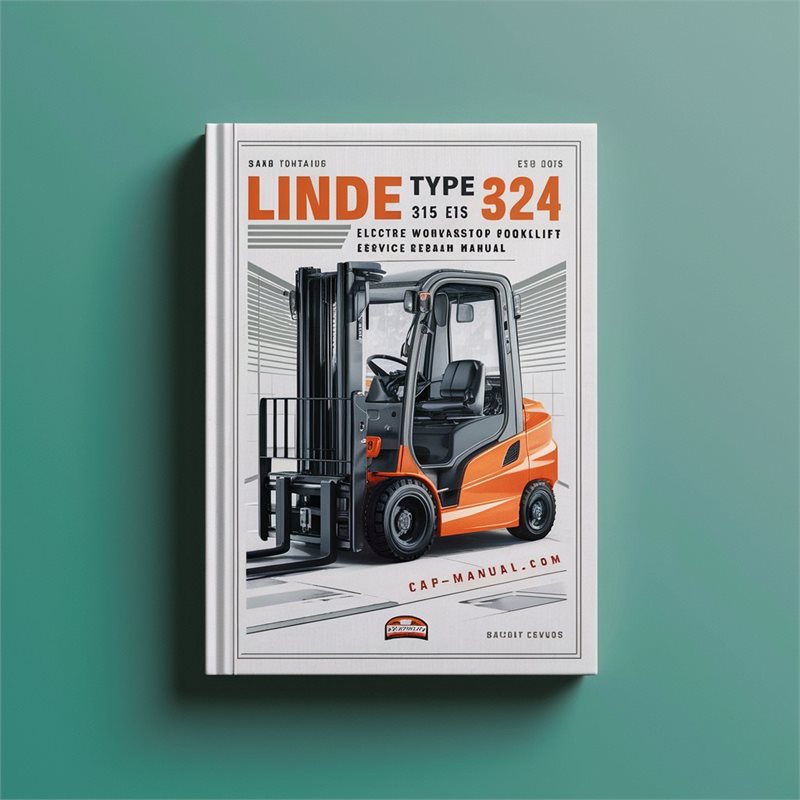 Linde Type 324 E12 E15 E15S E16S Electric Forklift Service Repair Workshop Manual PDF