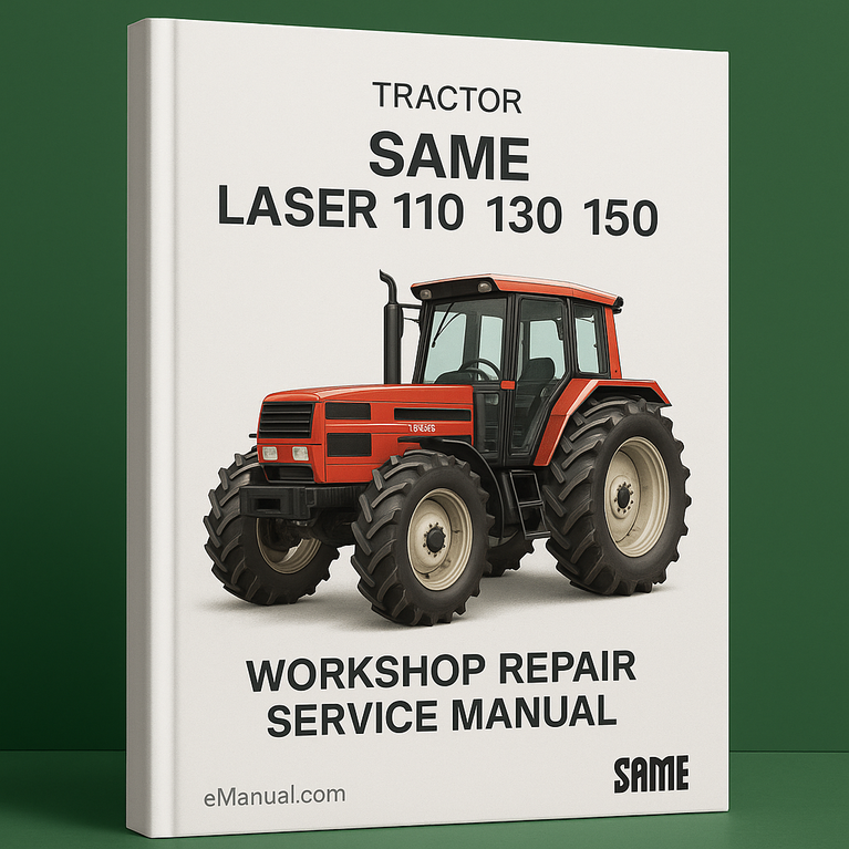 Same Laser 110 130 150 Workshop Repair Service Manual