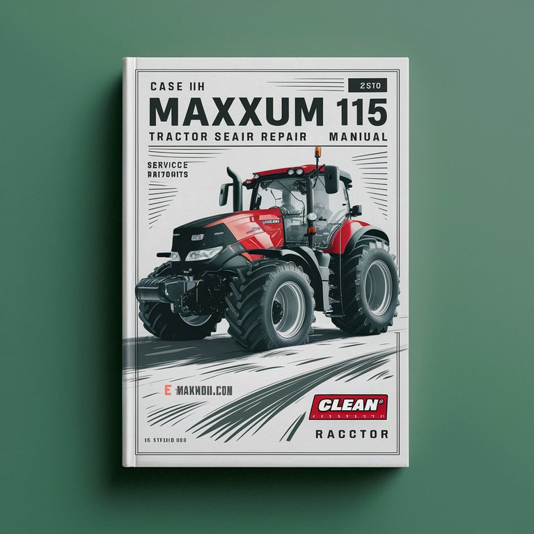 CASE IH MAXXUM 115 Tractor Service Manual