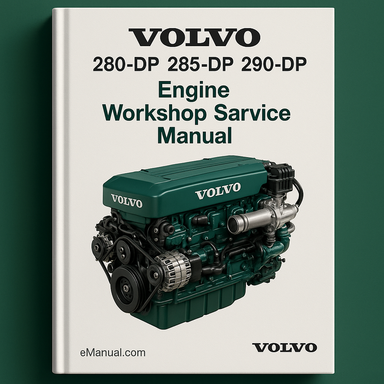 VOLVO 280-DP 285-DP 290-DP Engine Workshop Service Manual